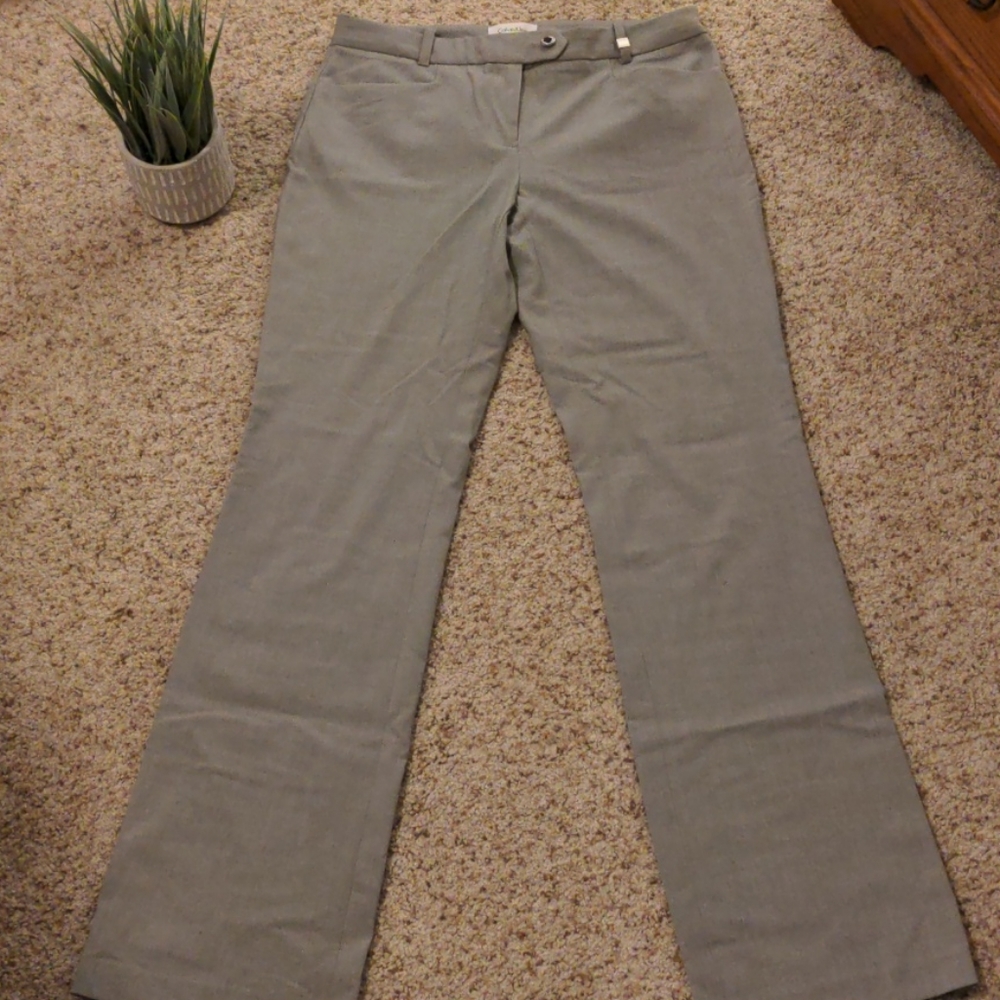 Calvin Klein light gray dress pants